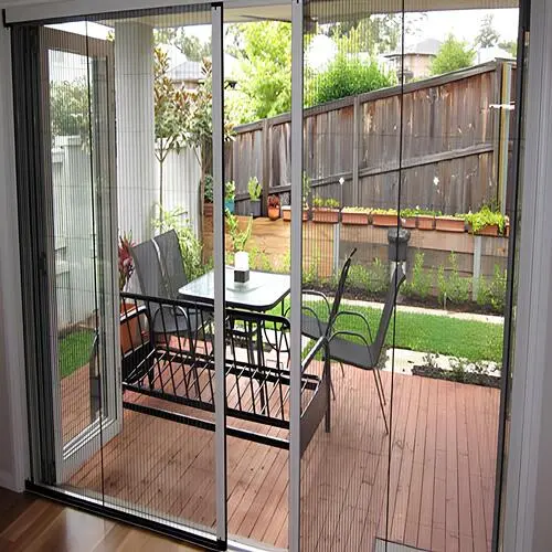 Aluminum Pleated Mesh for Balcony in Bangalore at Best Prices by AR Invisible Grills (3)