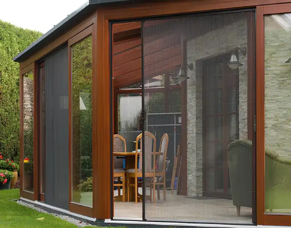 Pleated Mosquito Mesh Doors by AR Invisible Grills in Bangalore (5)